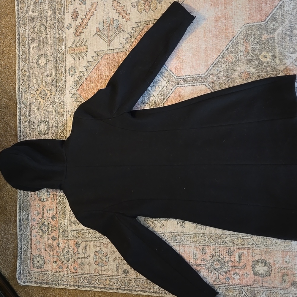 Black Ellabee Wool Winter Coat Size XS Women - Picture 3 of 4